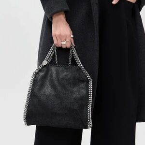 $1,350 Stella McCartney Falabella Mini Bag Black